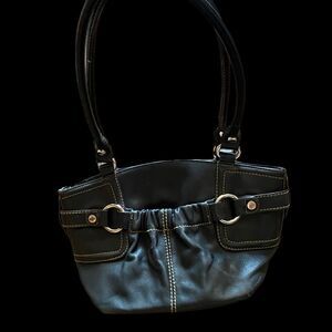 Dark Brown Leather Tignelleo Purse